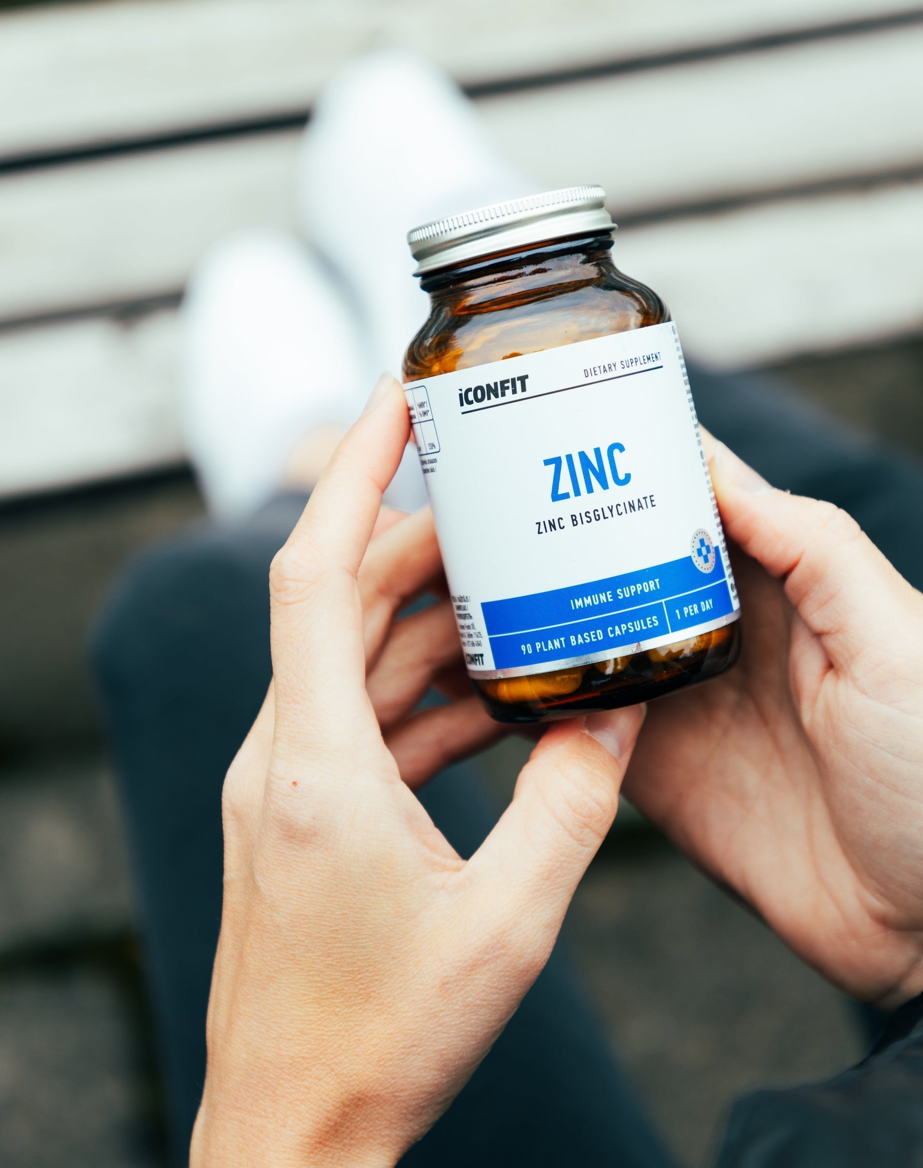 Ifonfit zinc supplement bottle