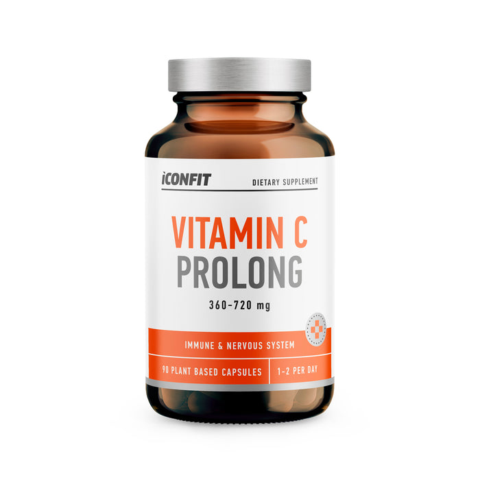 ICONFIT Vitamin C Prolong 90 capsules English packshot