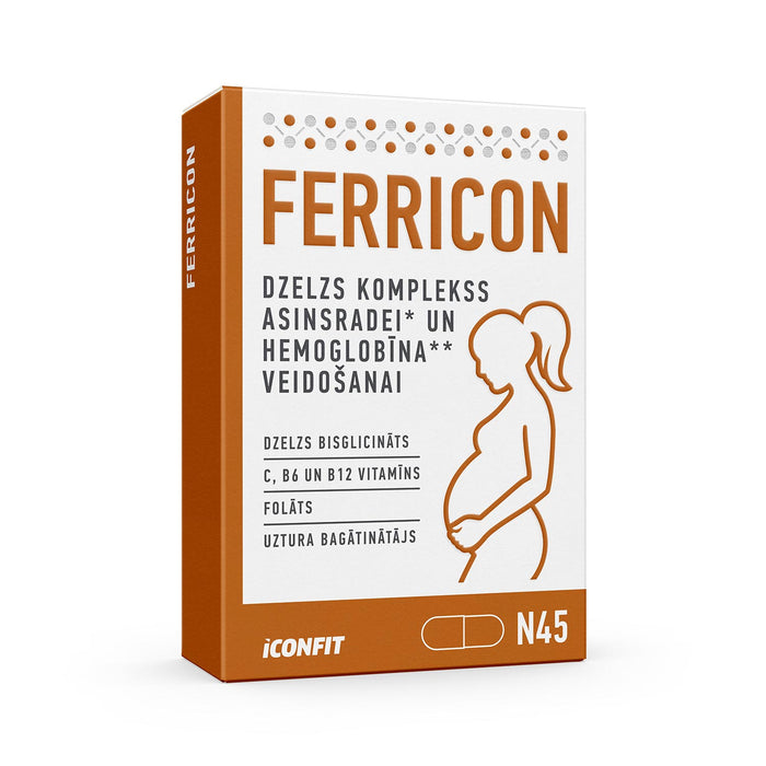 ICONFIT Ferricon (45 kapsulas)