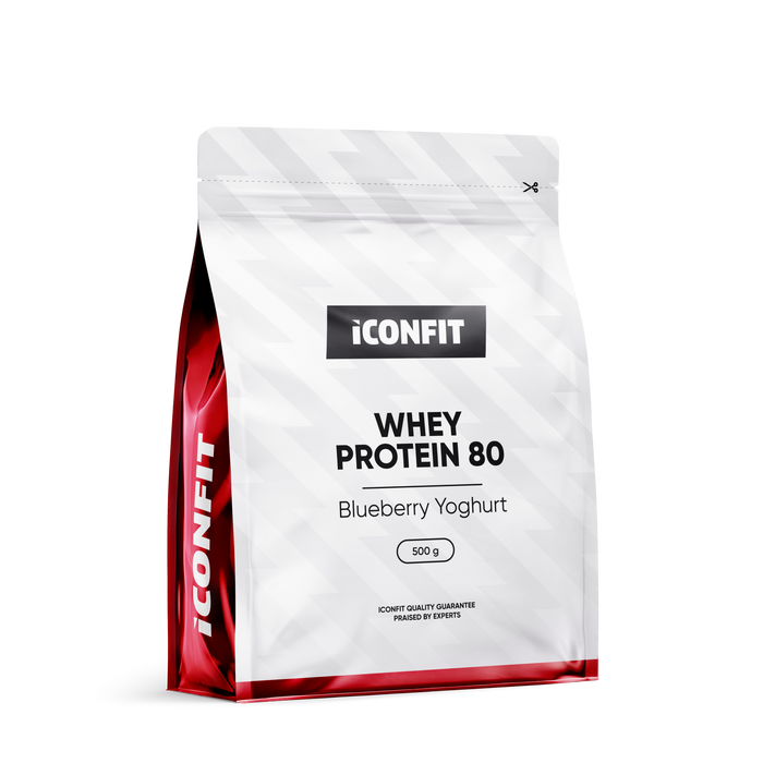 ICONFIT Whey Protein 80 Blueberry Yoghurt 500g