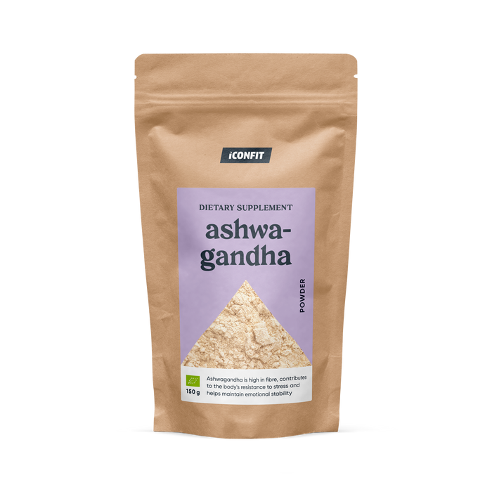 ICONFIT Organic Ashwagandha pulveris (150g)