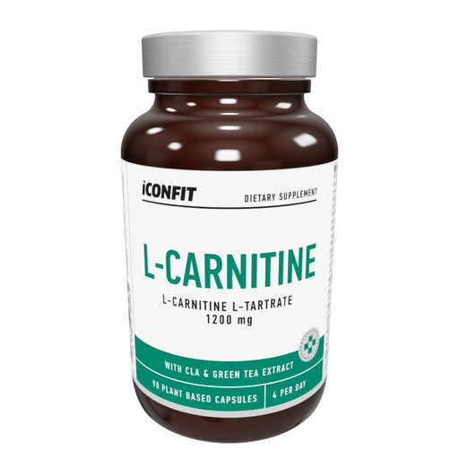 ICONFIT L-Carnitine with CLA & Green Tea, 90 Capsules — Baltic pack interactive 3D