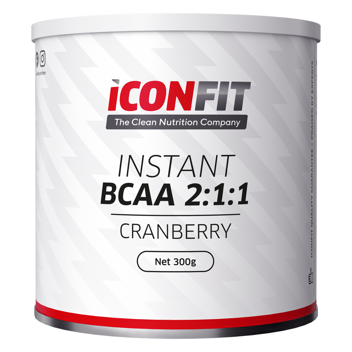 ICONFIT BCAA 2:1:1 aminoskābes (300 g)