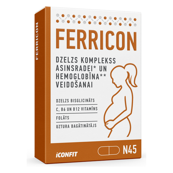 ICONFIT Ferricon (45 kapsulas)