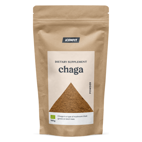 ICONFIT Bioloģiskais čagas pulveris (100 g)