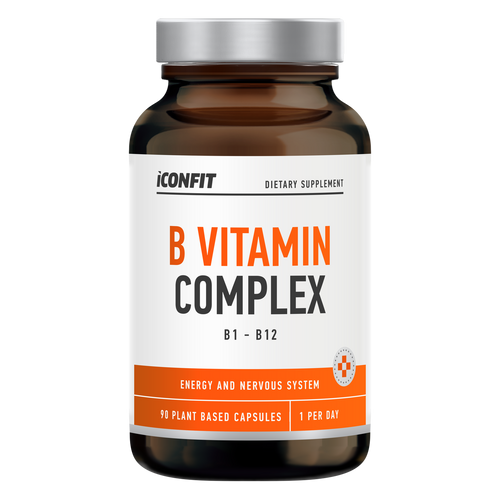 ICONFIT B vitamīnu komplekss (90 kapsulas)