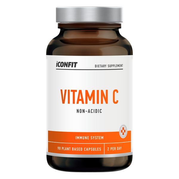 ICONFIT C vitamīns – ne-skābā forma (90 kapsulas)