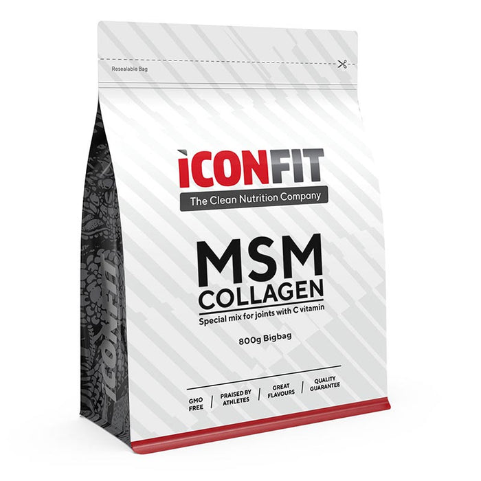 ICONFIT MSM Kolagēns Locītavām ar C vitamīnu (300g-800g)